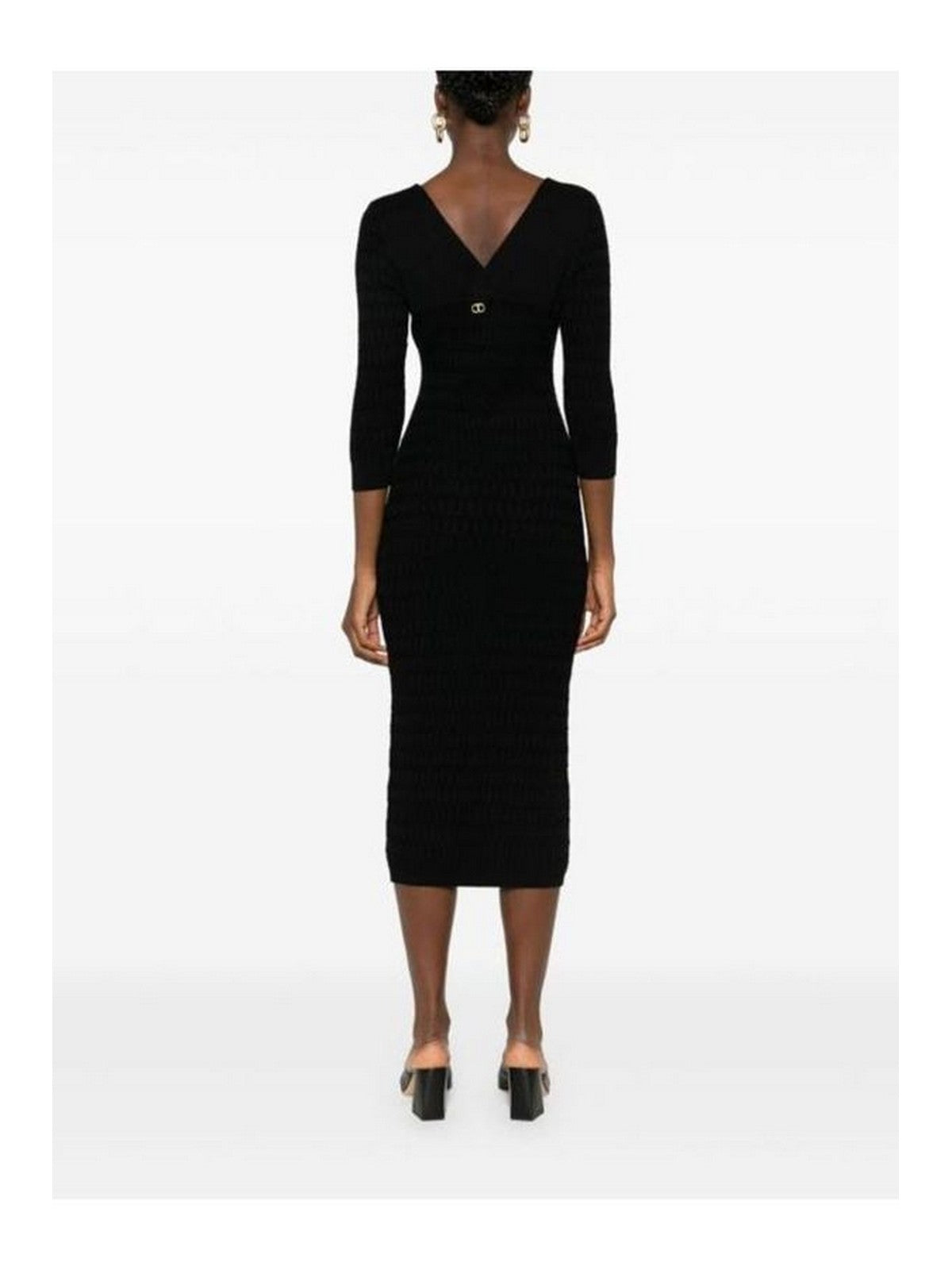 TWINSET Abito Donna 242TP3345 00006 Nero gioboutiqueweb