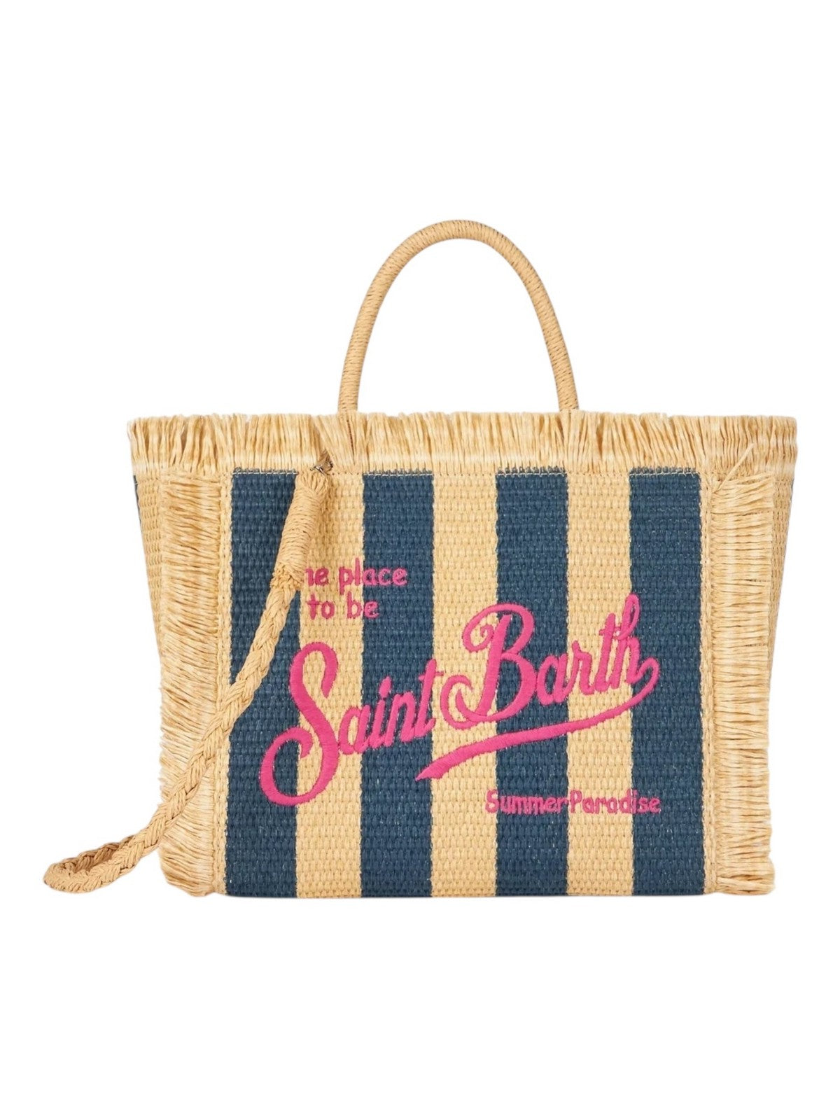 MC2 SAINT BARTH Borsa Donna COLETTE STRAW N 01467H STRIPES POP V 61 gioboutiqueweb