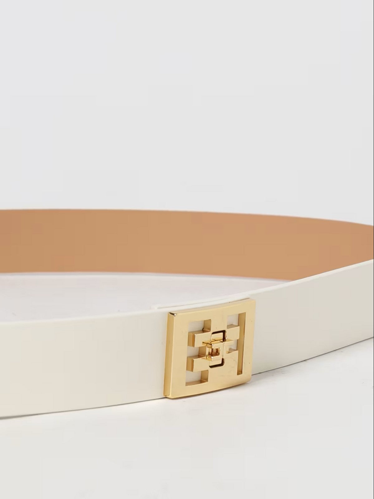 ELISABETTA FRANCHI Cintura Donna CT82S57E2 DZ9 MILK