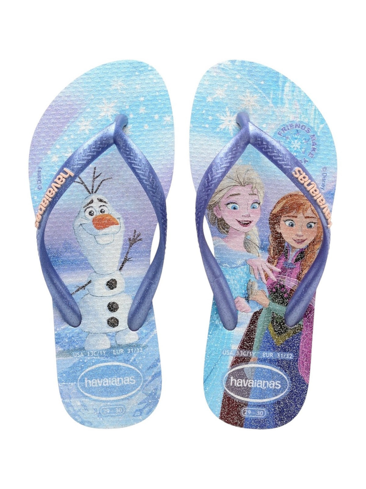 HAVAIANAS Infradito Bambine e ragazze Hav. Kids slim princess 4123328.0397 Viola gioboutiqueweb