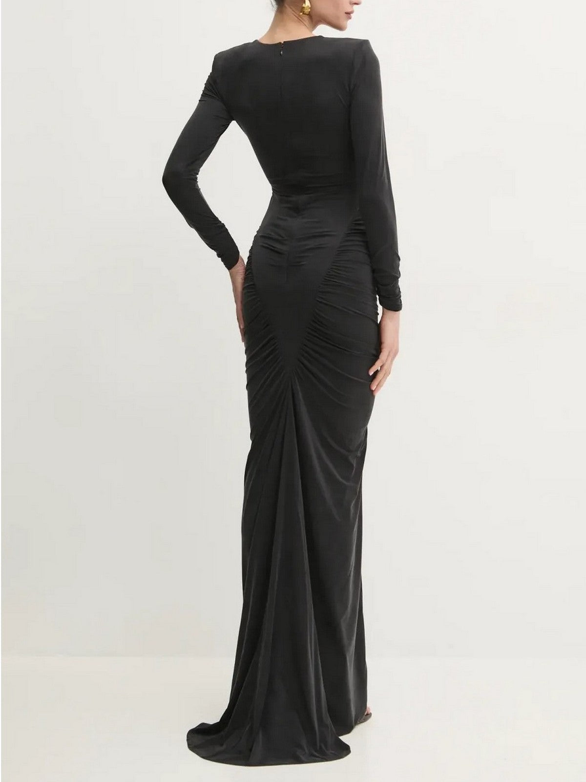 ELISABETTA FRANCHI Abito Donna ABR3251E2-110 Nero gioboutiqueweb