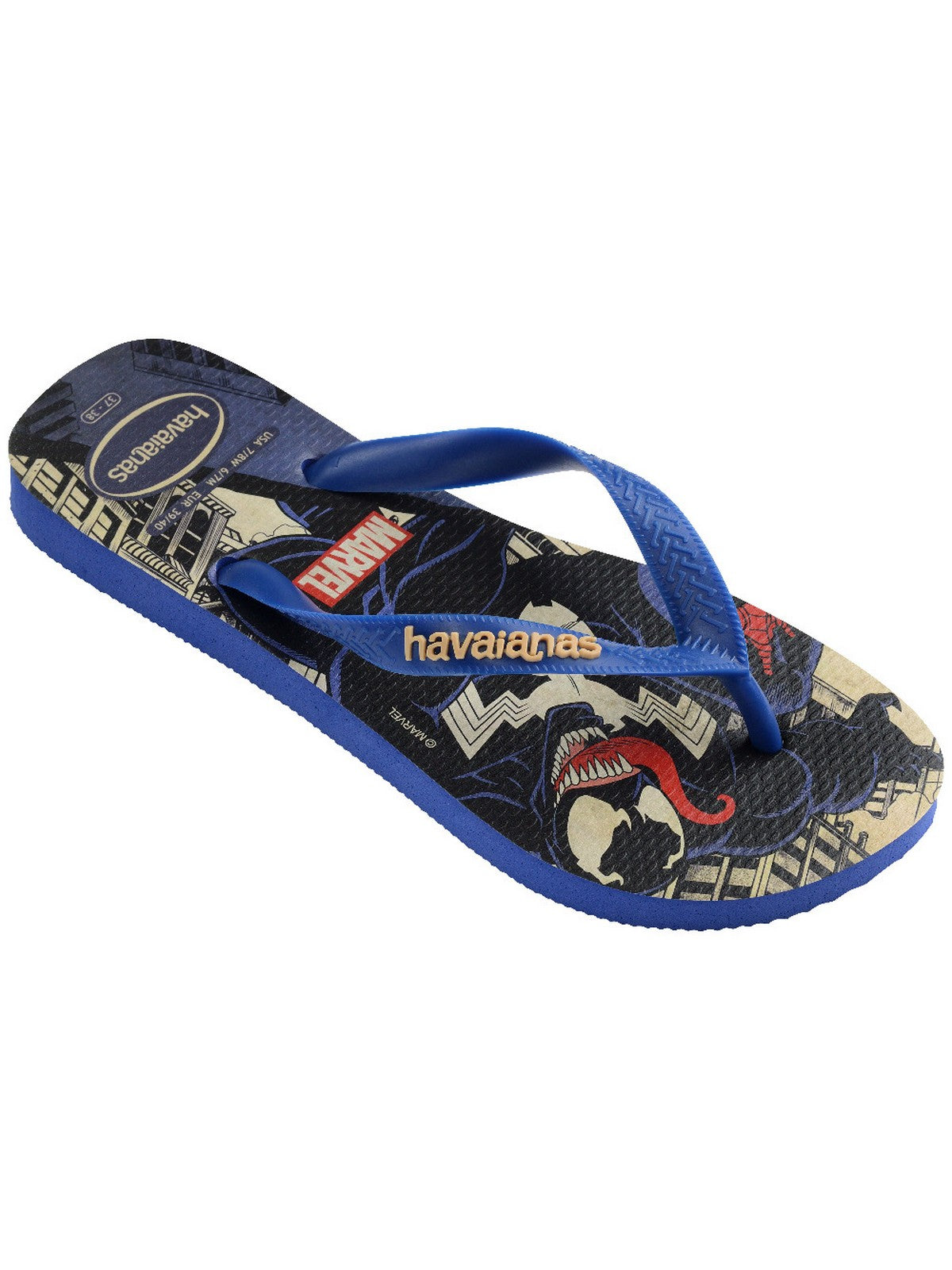 HAVAIANAS Infradito Uomo Hav. Top Marvel Classic 4147012.2711 Blu gioboutiqueweb
