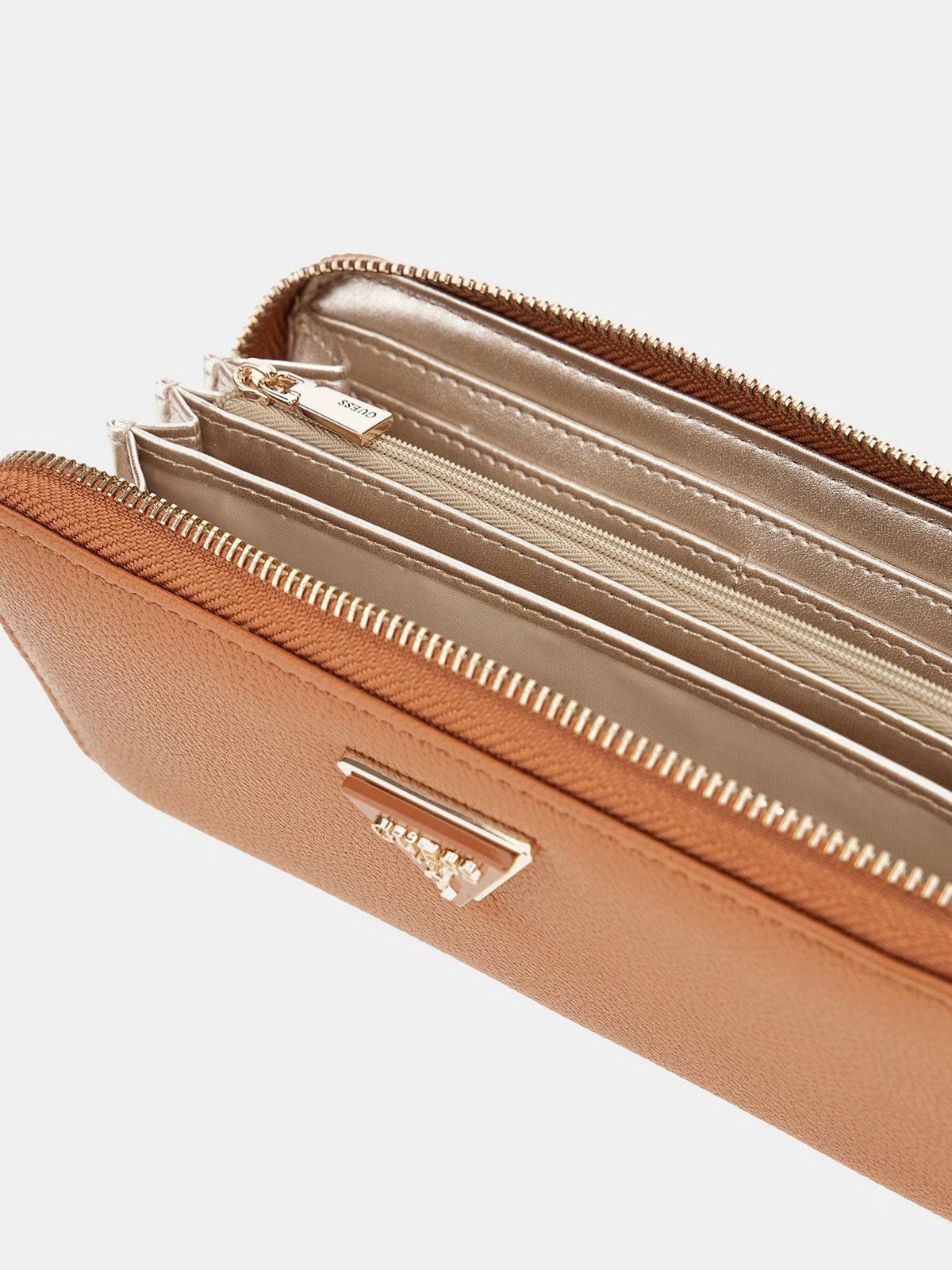 Devinez le portefeuille féminin Emiliya Slg Small Zir Swbg87 78460 Cog Marrone