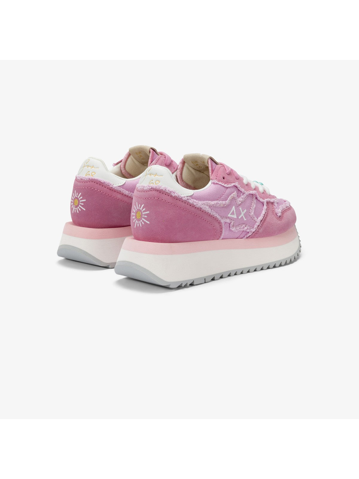 Sun68 Sneaker Woman Big Stargirl Canvas Z35216 72 Viola