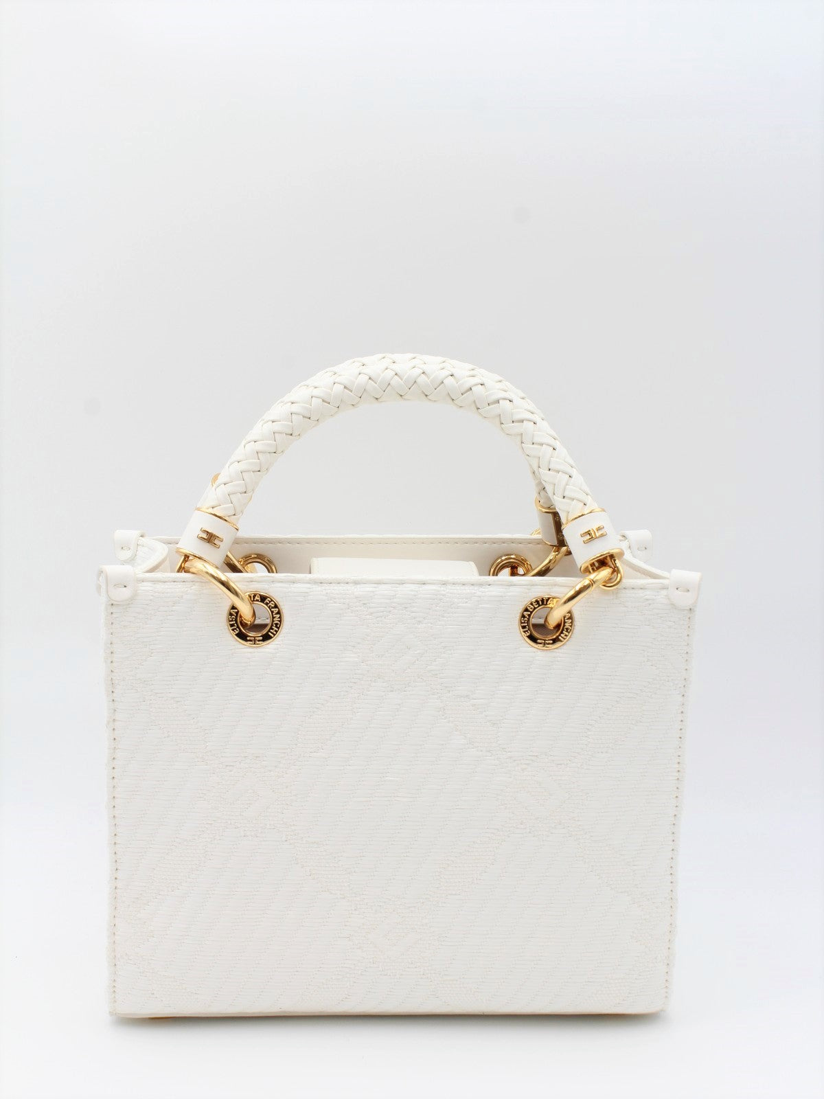 ELISABETTA FRANCHI Borsa Donna BS13A51E2-360 Avorio gioboutiqueweb