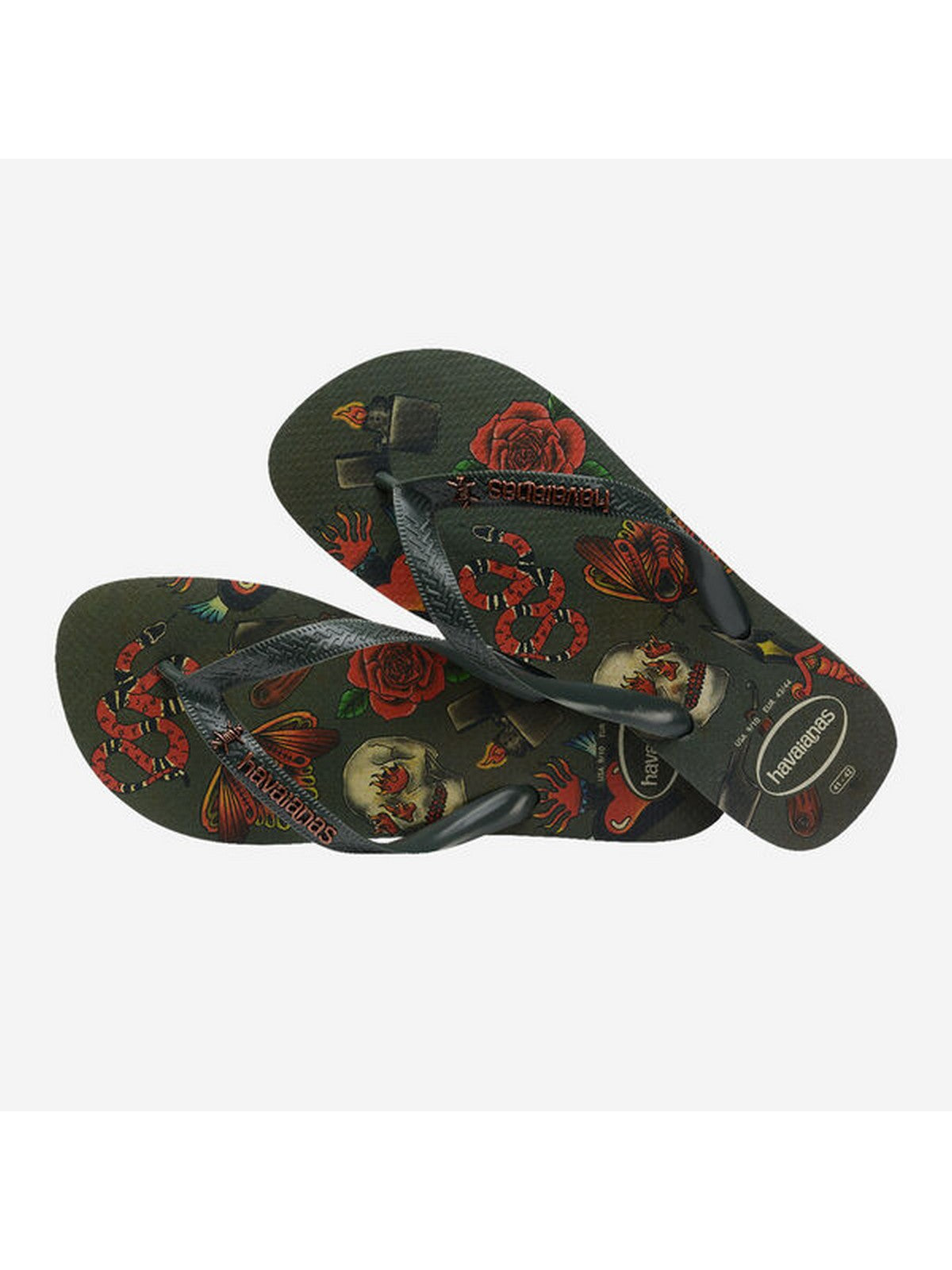 HAVAIANAS Infradito Uomo Hav. Top Tribo 4144505.4896 Verde gioboutiqueweb