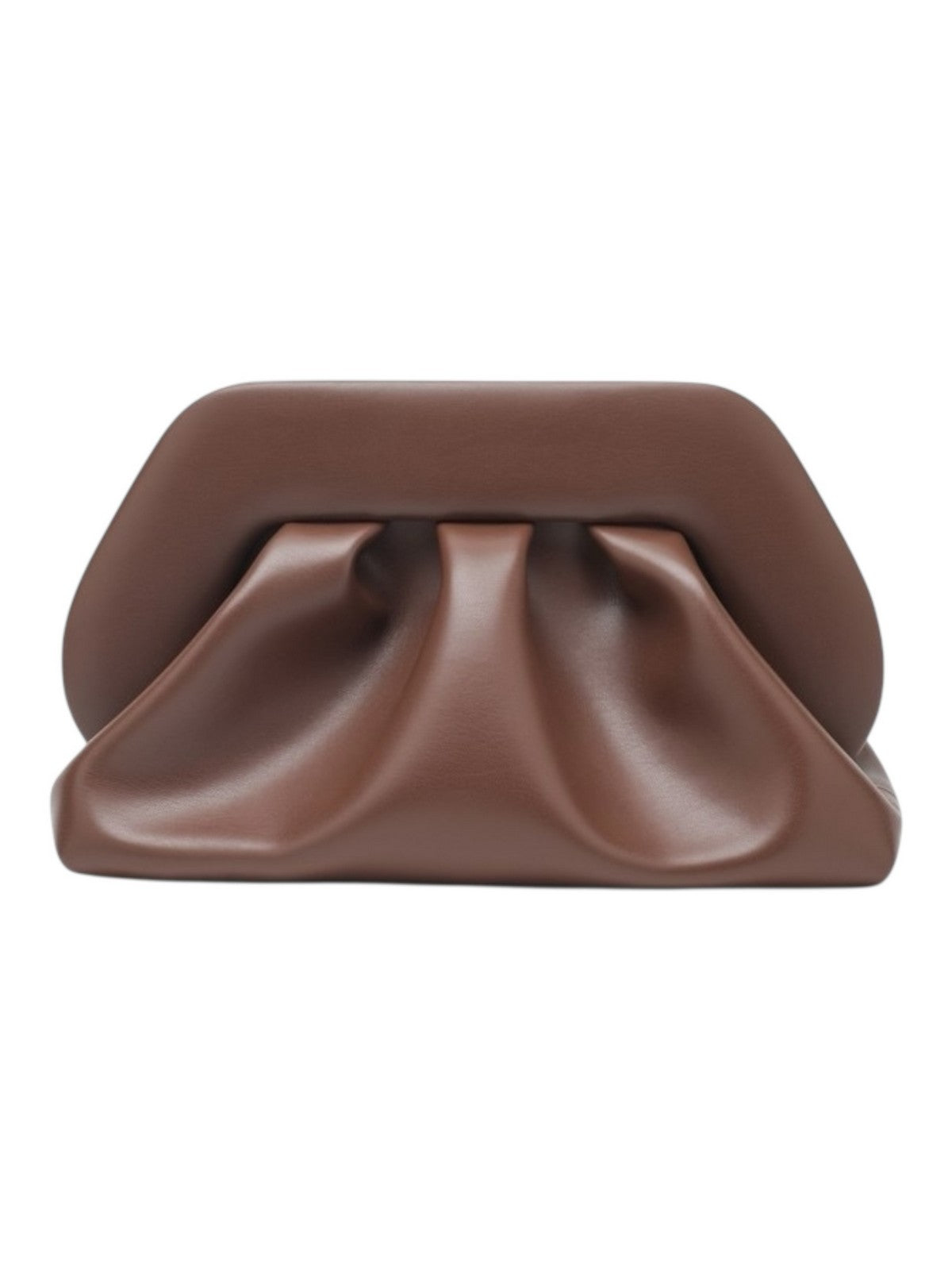 THEMOIRè Bios Medium vegan fabric bag brown eco-friendly design