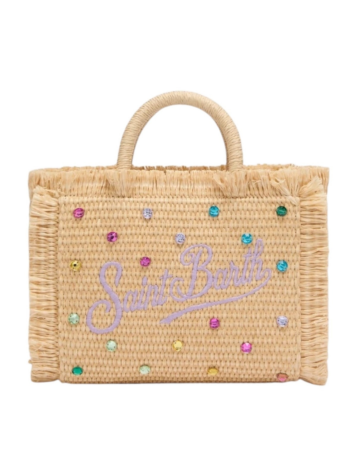 MC2 SAINT BARTH Borsa Donna VANITY MINI STRAW N 01509H Beige gioboutiqueweb