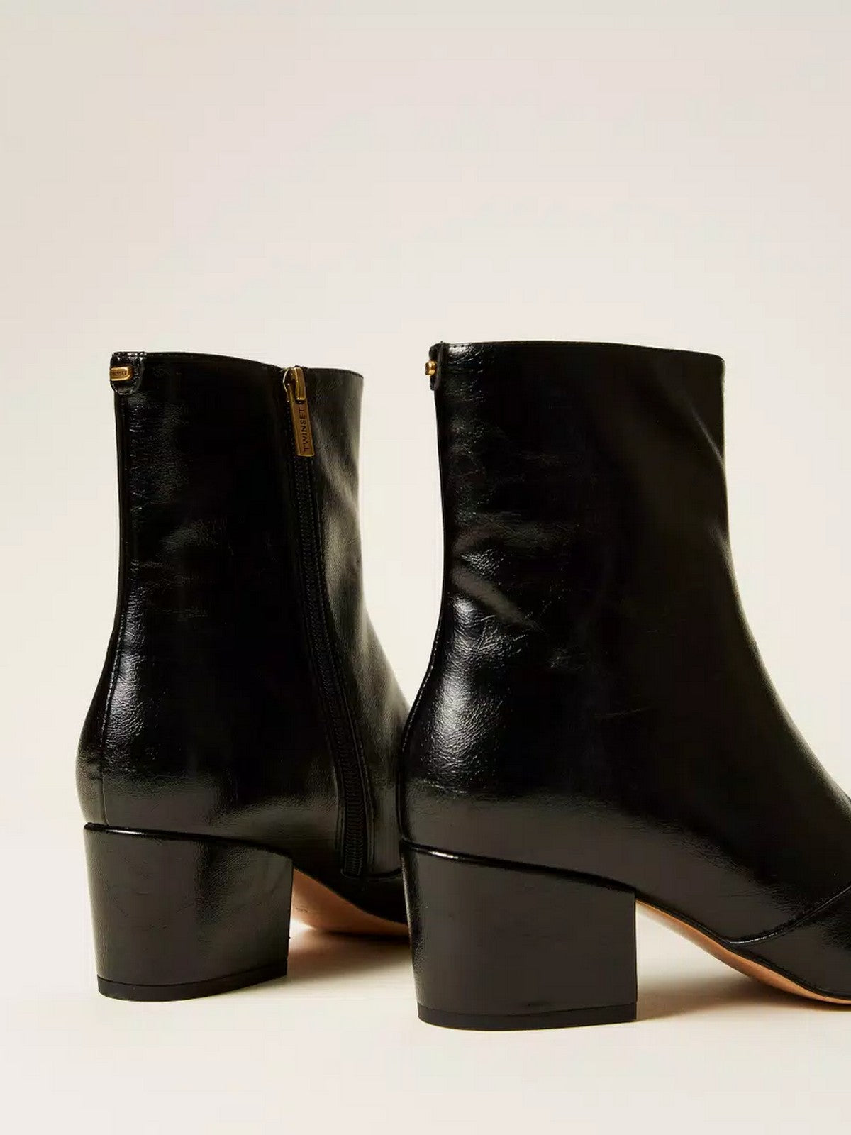 TWINSET Stivali e Stivaletti Donna POINTED TOE SHOES 252TGT142 00006 Nero