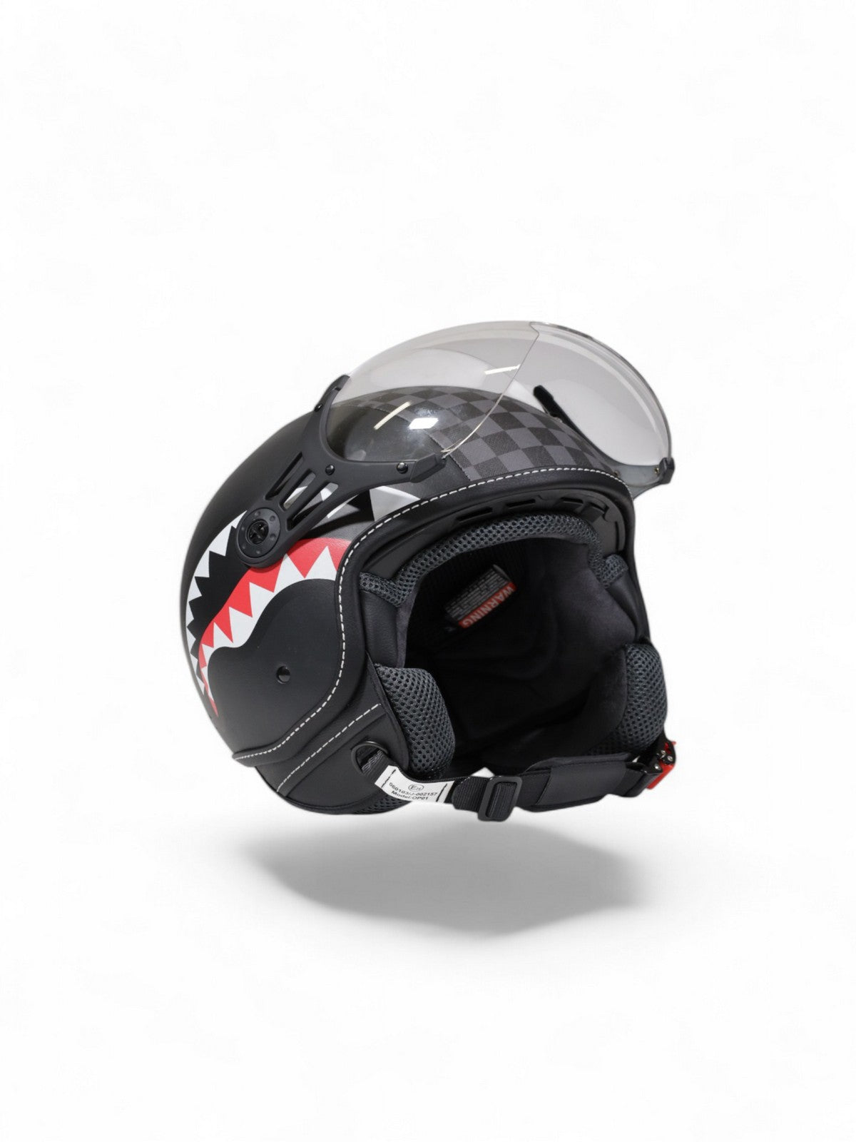 SPRAYGROUND Casco Uomo SHARKS IN PARIS HELMET OP01GREY GRIGIO