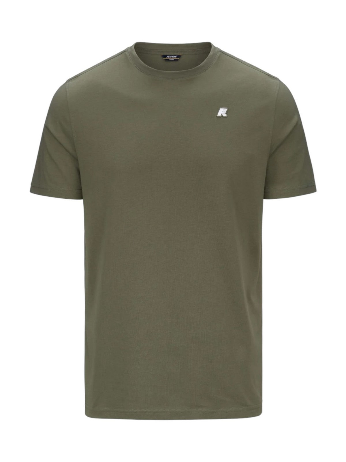 K-WAY T-shirt Uomo ODOM JERSEY K7125UW V15 Verde gioboutiqueweb