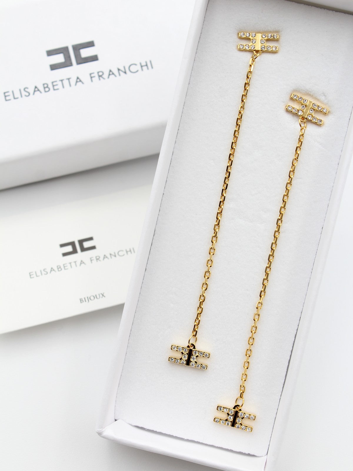 ELISABETTA FRANCHI Orecchini Donna OR50K51E2-U95 Oro gioboutiqueweb