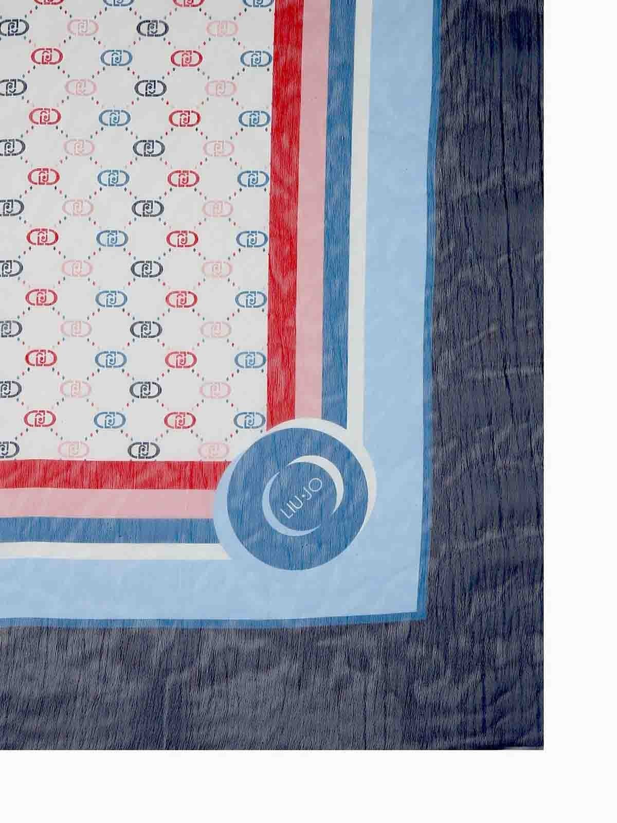 LIU JO SOFT Foulard Donna 2A5042T0300 X0234 Laguna blue