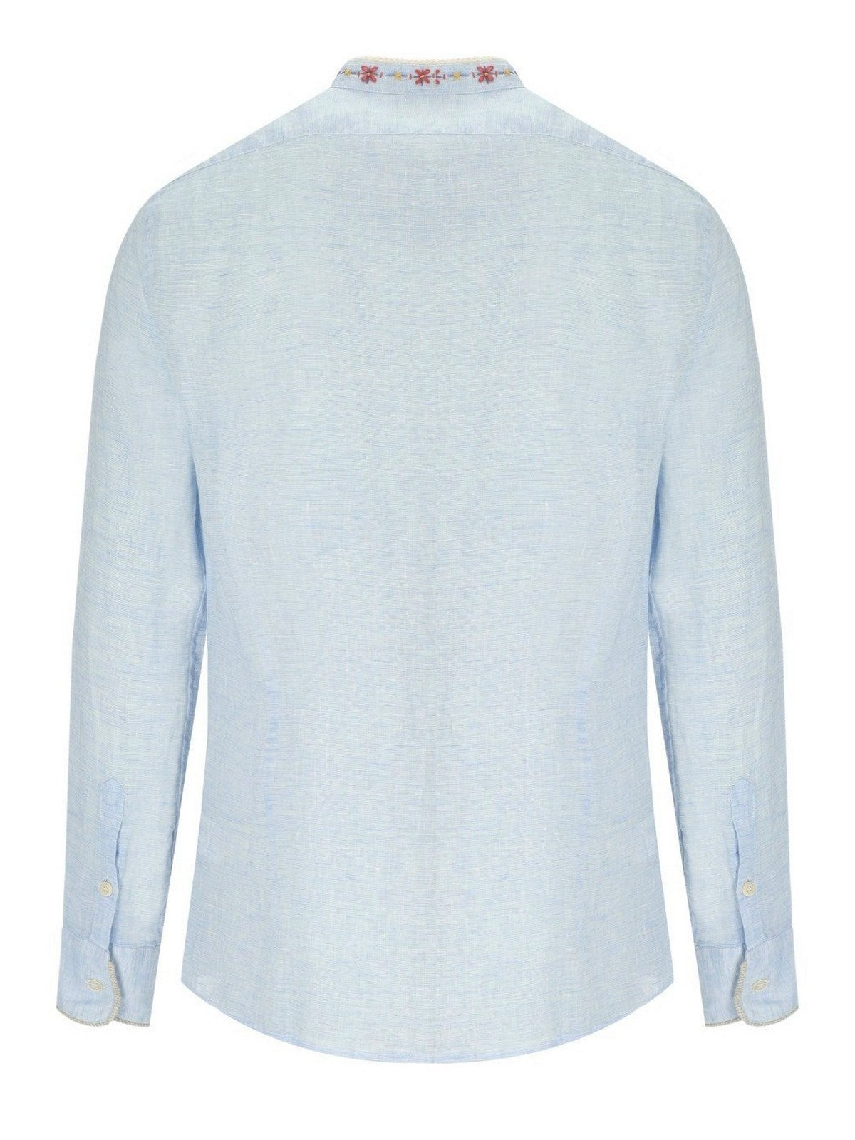 BOB Camicia Uomo P25JAPAN422 R00509 Blu