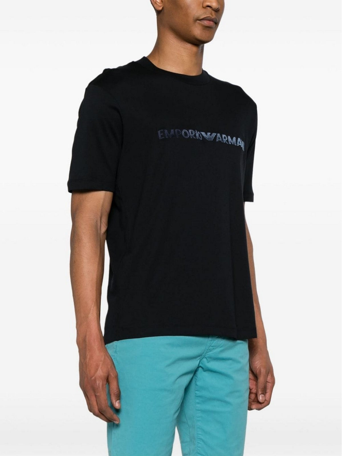 EMPORIO ARMANI T-Shirt e Polo Uomo 3D1TG3 1JPZZ 09R2 Blu gioboutiqueweb