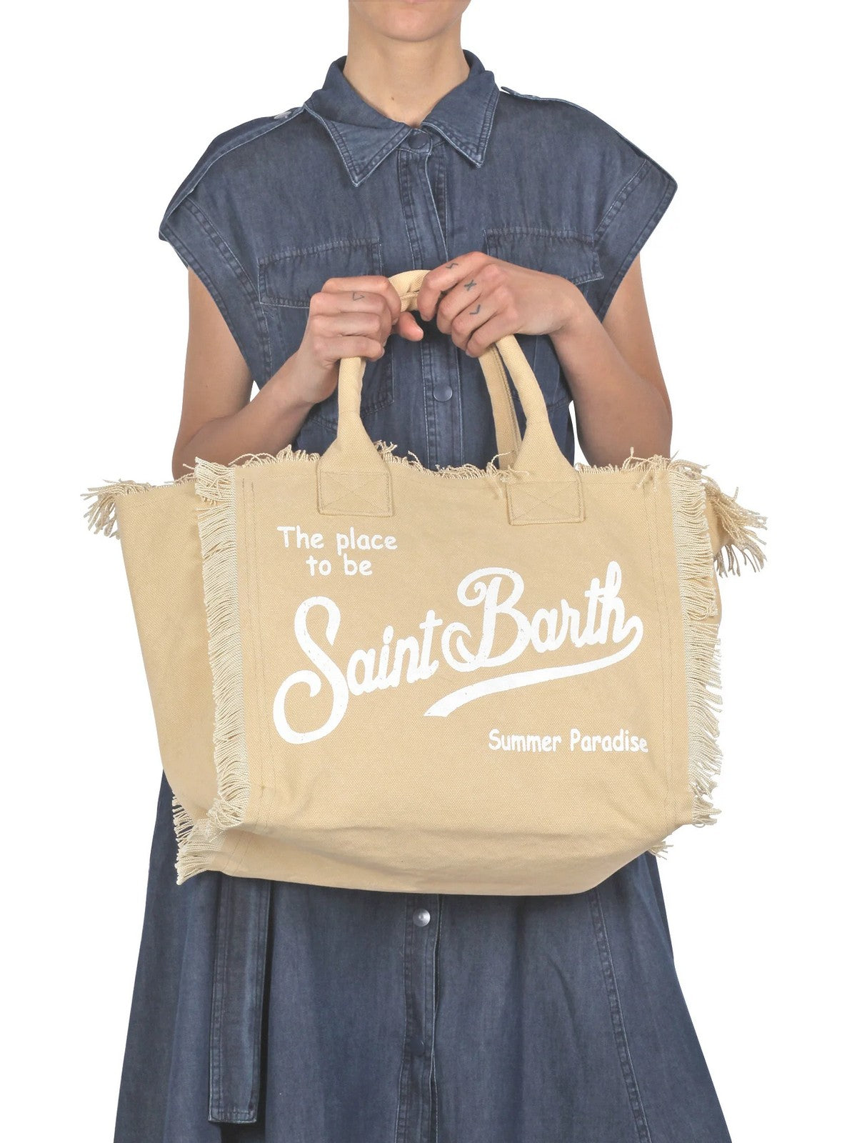 MC2 SAINT BARTH Borsa Donna VANITY 00023F Beige gioboutiqueweb