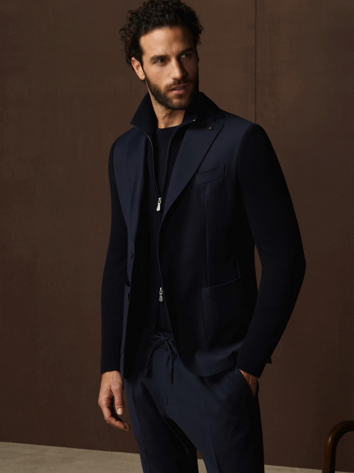 GRAN SASSO Giacca Uomo 23121/58221 598 Blu