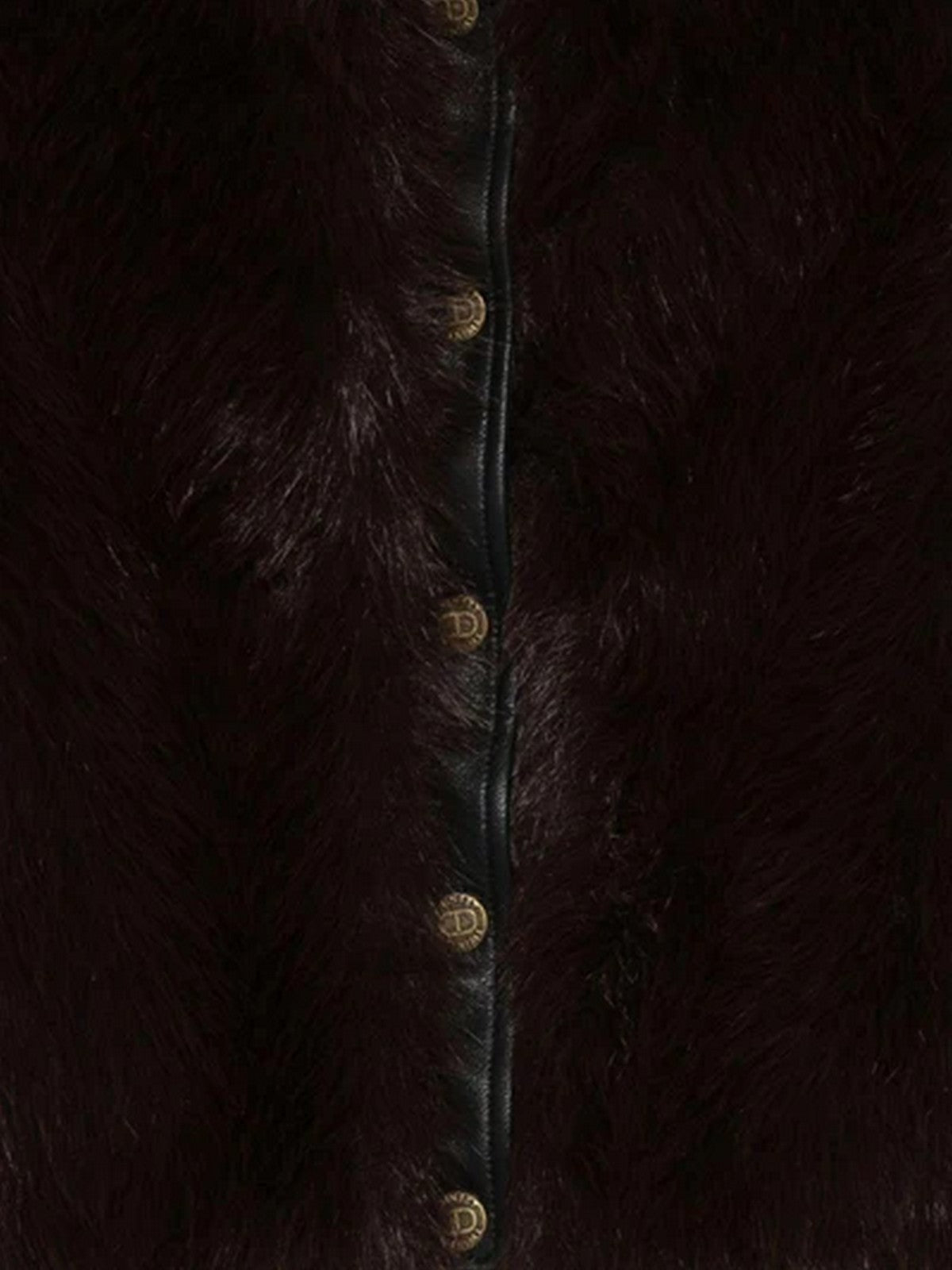 TWINSET Giubbino Donna WARM HUG 252TP2420 12792 BIC.DEEP TAUPE/NERO