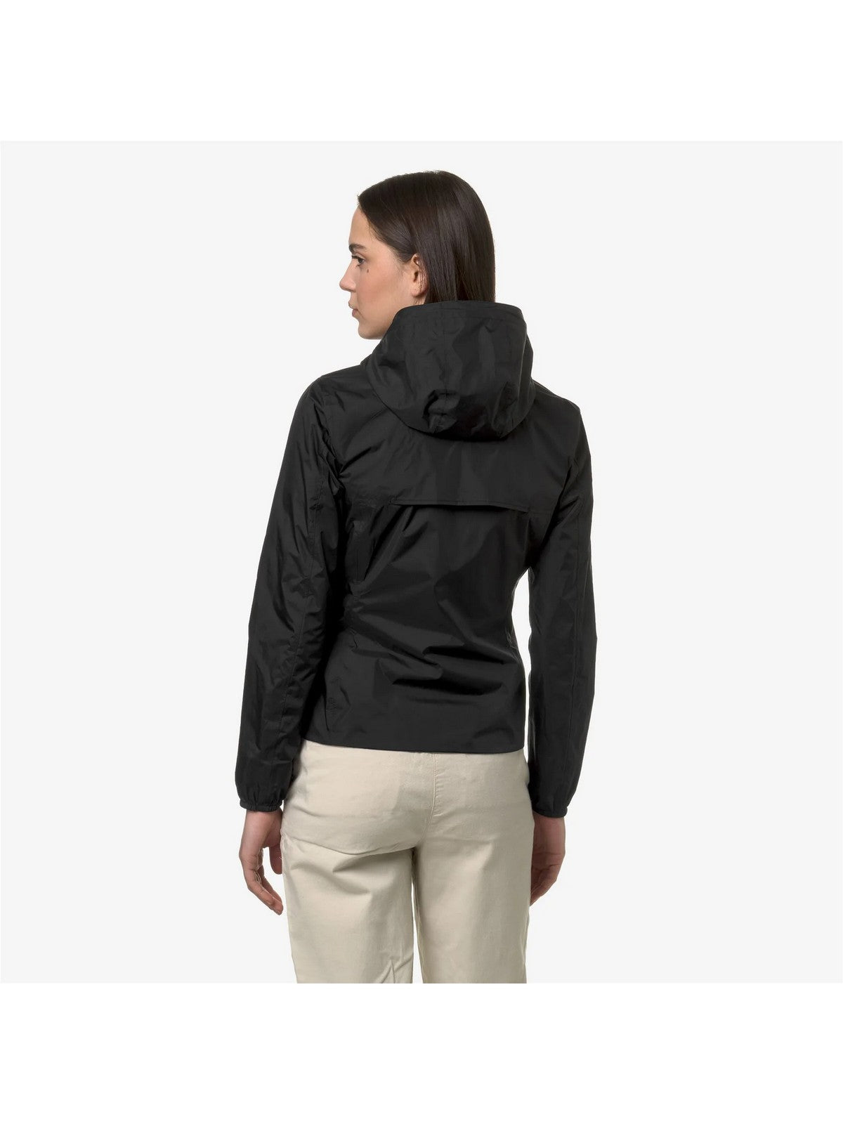 K-WAY Giubbino Donna Lily Eco Plus Double K41317W ALF Nero gioboutiqueweb