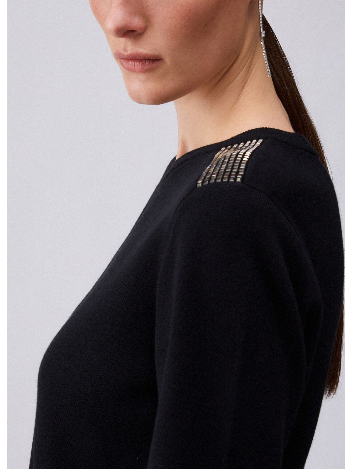 LIU JO SPORT Maglia Donna TA6043MS59L 22222 Nero