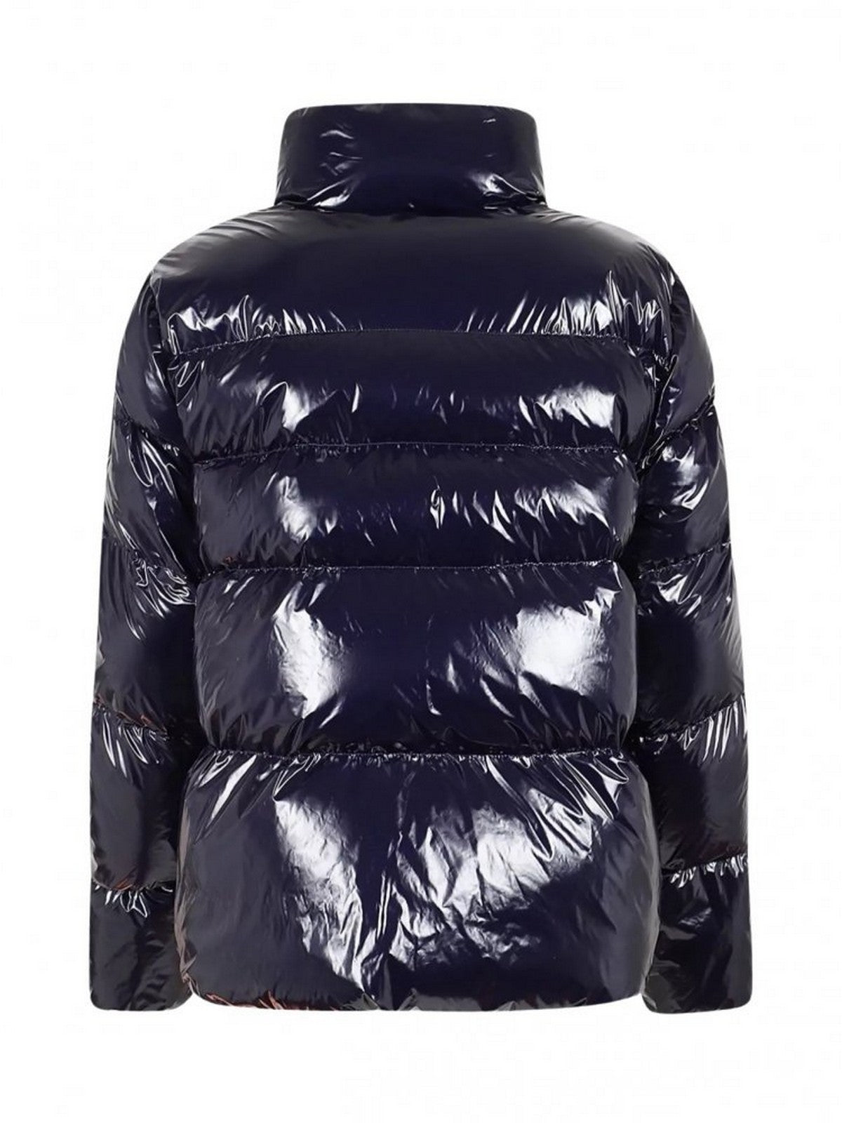 PINKO Piumino Donna Mirco Caban Crystal Nylon Con 101598-A11K G02 Blu gioboutiqueweb