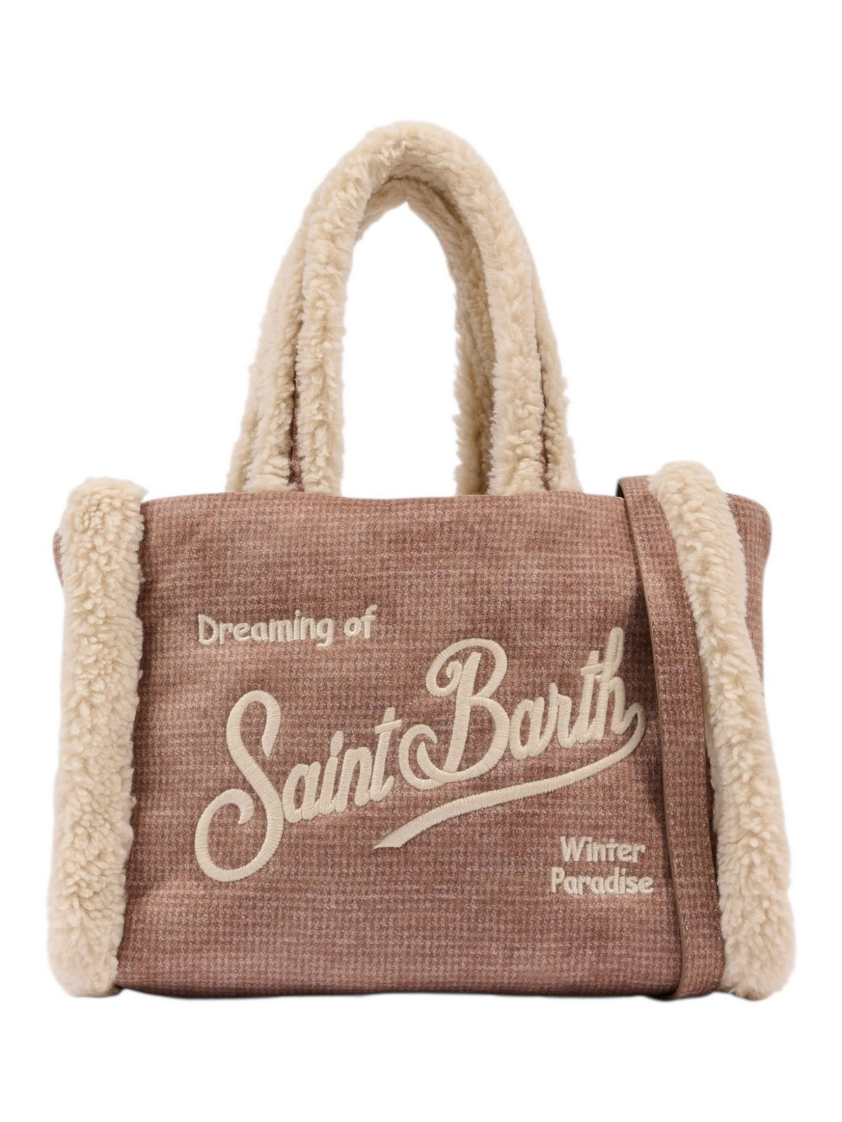MC2 SAINT BARTH Borsa Donna COLETTE SHEARLING 00285I PIED DE POULE 19 EMB