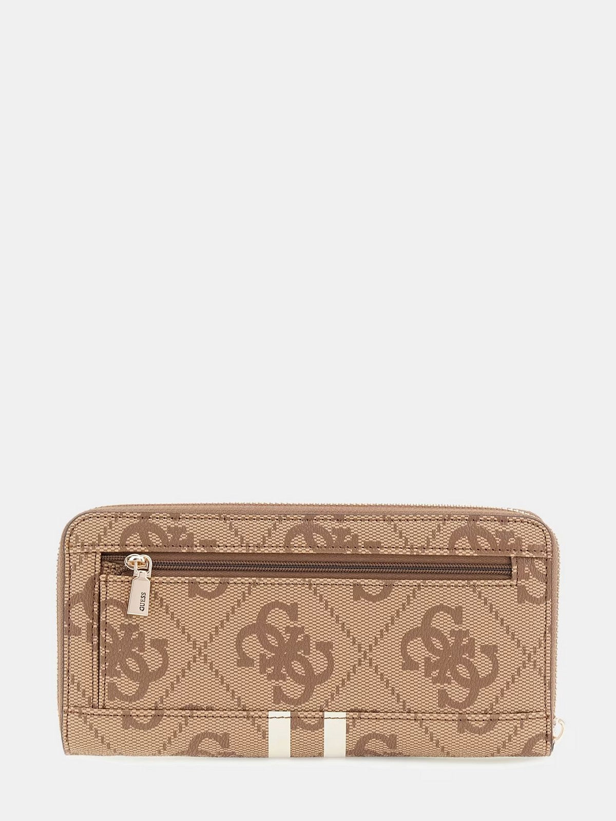 GUESS Portafoglio Donna LAUREL II SLG LARGE ZIP AROUND SWOS74 59146 LTL LATTE LOGO