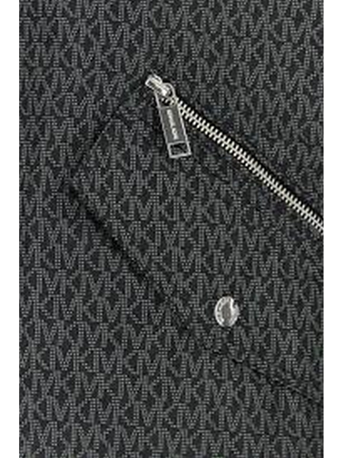 Michael Kors Frauenjacke Reversible Mk Logo Parka Mt520injn3 034 Nickel