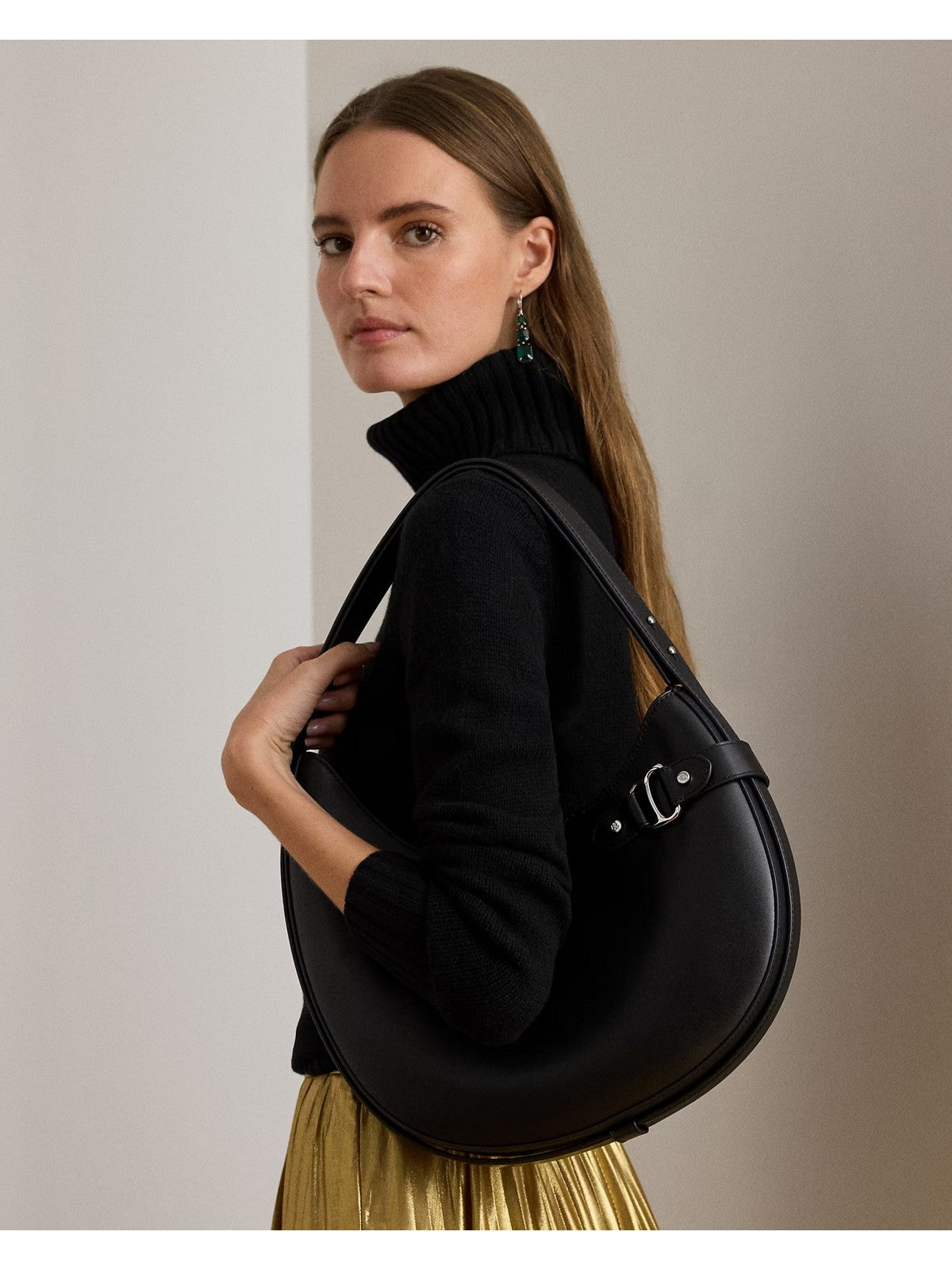 LAUREN RALPH LAUREN Borsa Donna 431980156 002 BLACK gioboutiqueweb