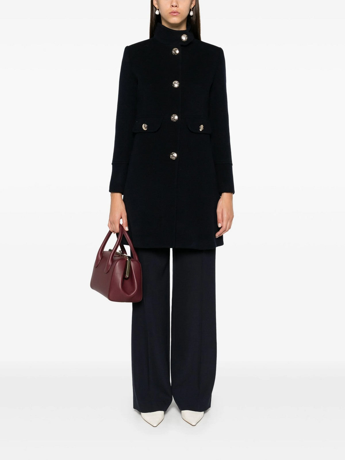 LIU JO BLACK Cappotto Donna CF4356T2583 22222 Nero gioboutiqueweb