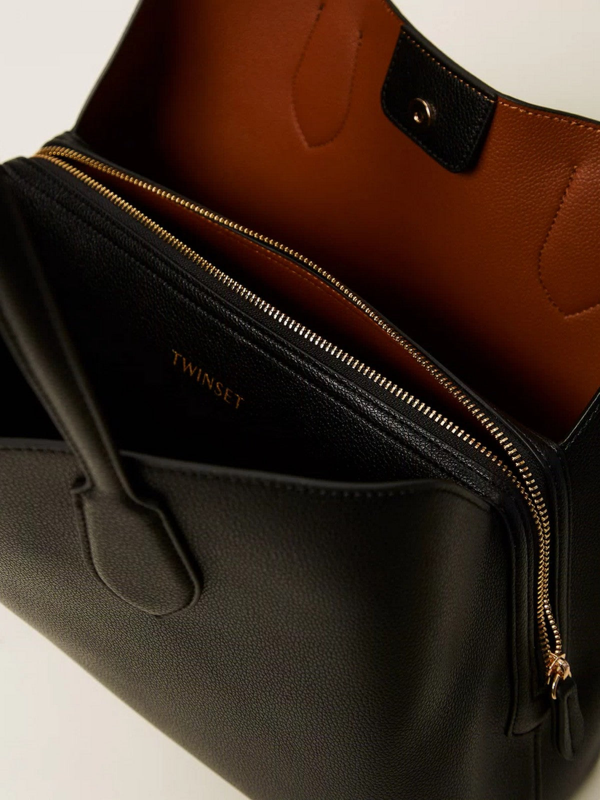 TWINSET Borsa Donna BICOLOR 252TB7150 12683 BIC.LAND/PARCHMENT