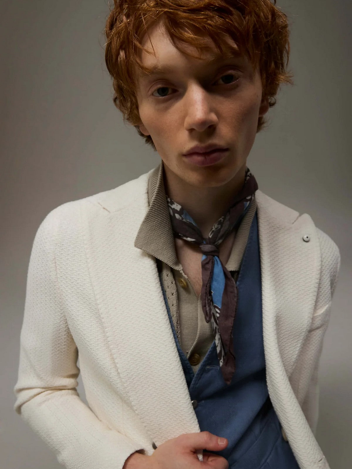 L.B.M. 1911 Giacca Uomo Tom 55210/1 2813 Bianco