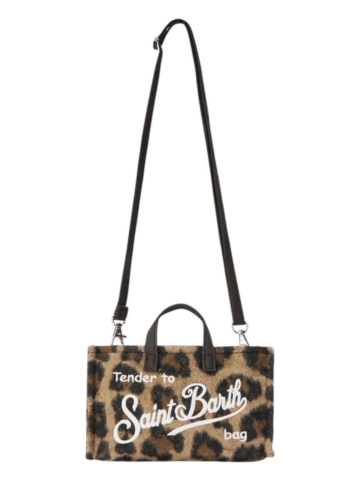 MC2 SAINT BARTH Pochette Donna PHONE BAG FELT 01351I LEO 18 EMB