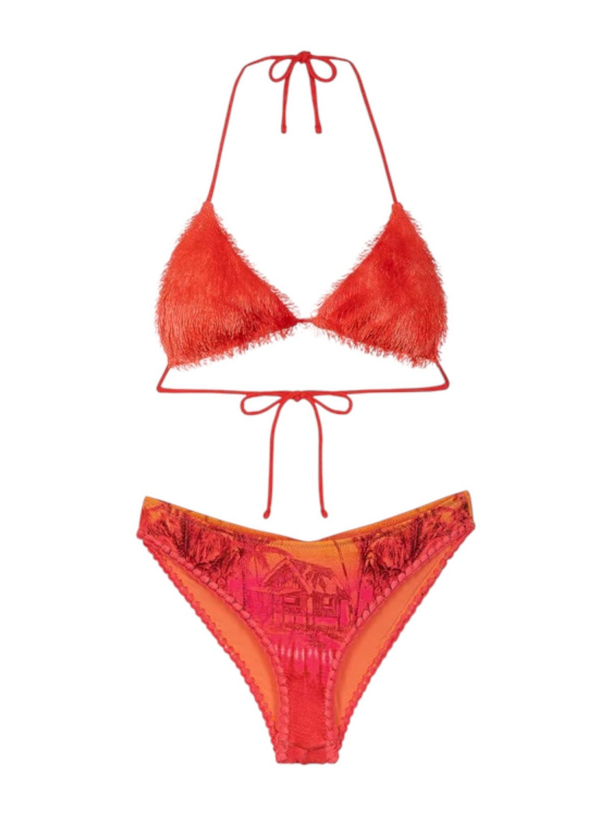 F**K Costume da bagno Donna FK25-0740X17 ORANGE gioboutiqueweb