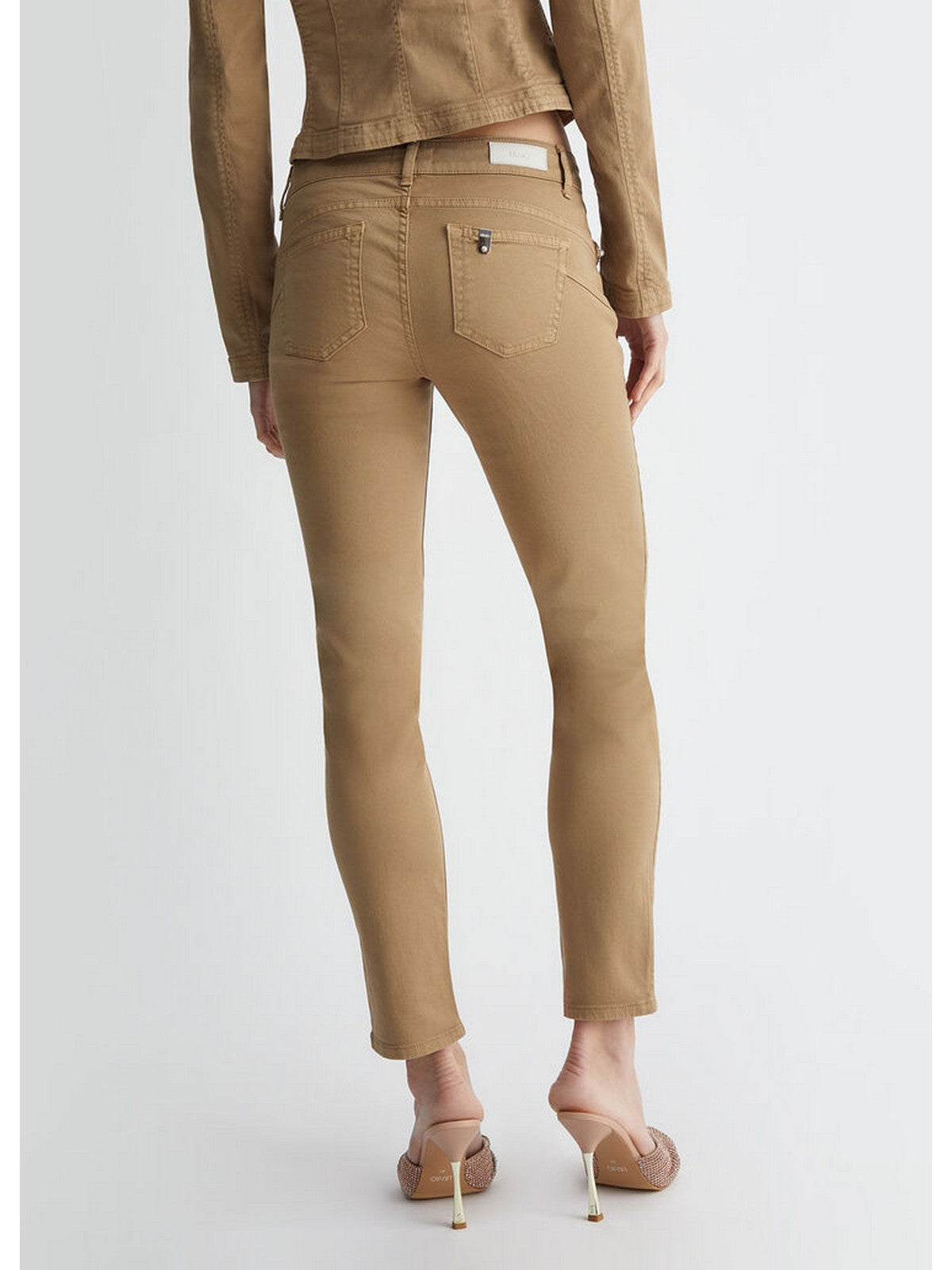 Liu Jo White Woman Pantalone M4277T3489 71022 Beige