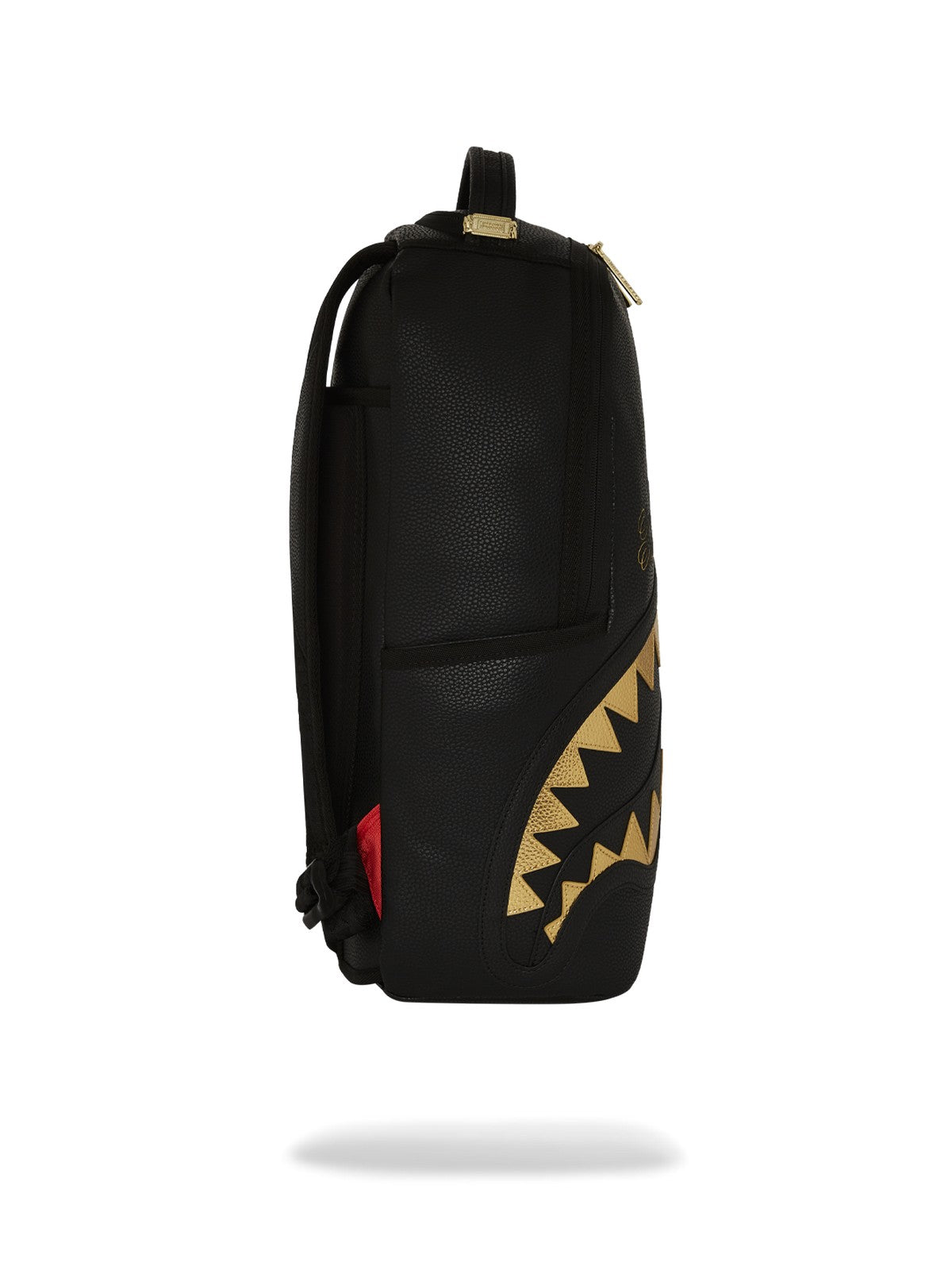 SPRAYGROUND Zaino Uomo SHARK CENTRAL GOLD DLXSV BACKPACK 910B7166NSZ Nero gioboutiqueweb