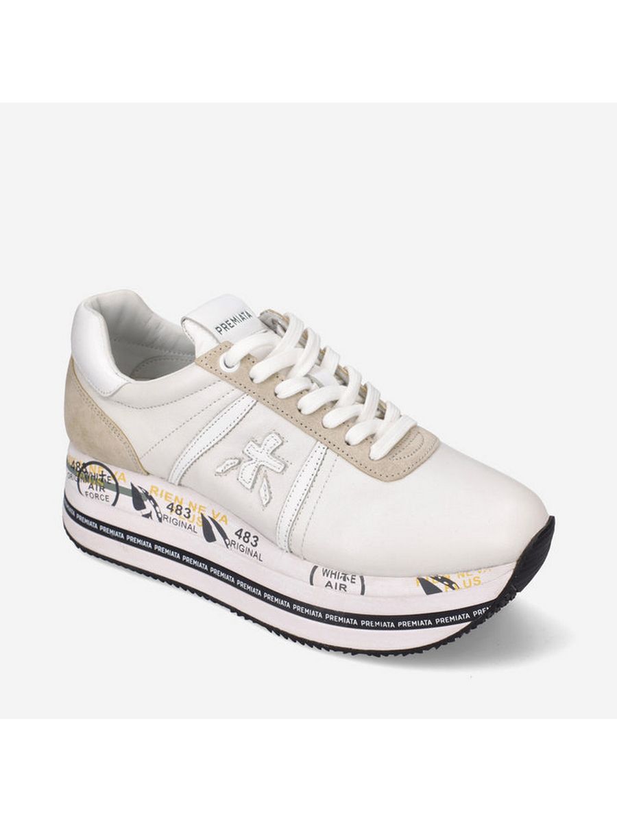 PREMIATA Sneaker Donna Beth BETH VAR 5603 Bianco gioboutiqueweb