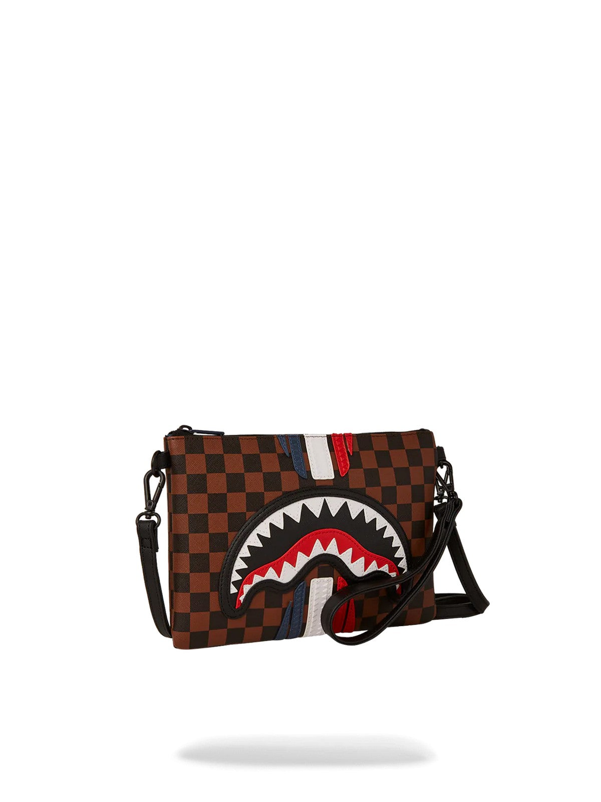 SPRAYGROUND Pochette Uomo MACHINE FRANCAISE POUCHETTE 910B7493NSZ Marrone gioboutiqueweb