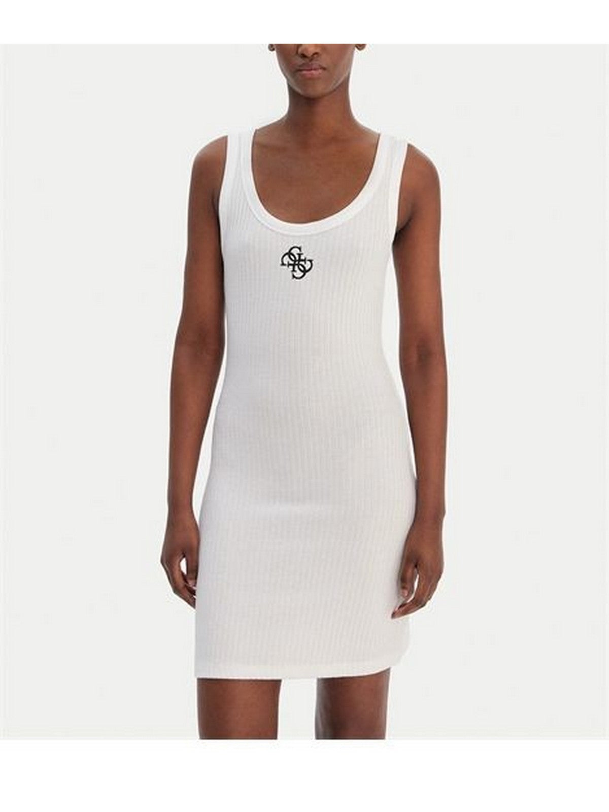 GUESS BEACHWEAR Abito Donna NIKI SHORT DRESS E6GK07 KG482 G011 PURE WHITE