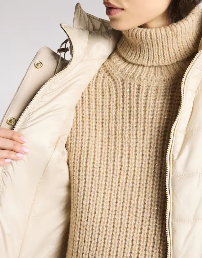 FAY Cappotto Donna NAW59513430XMYC002 Avorio