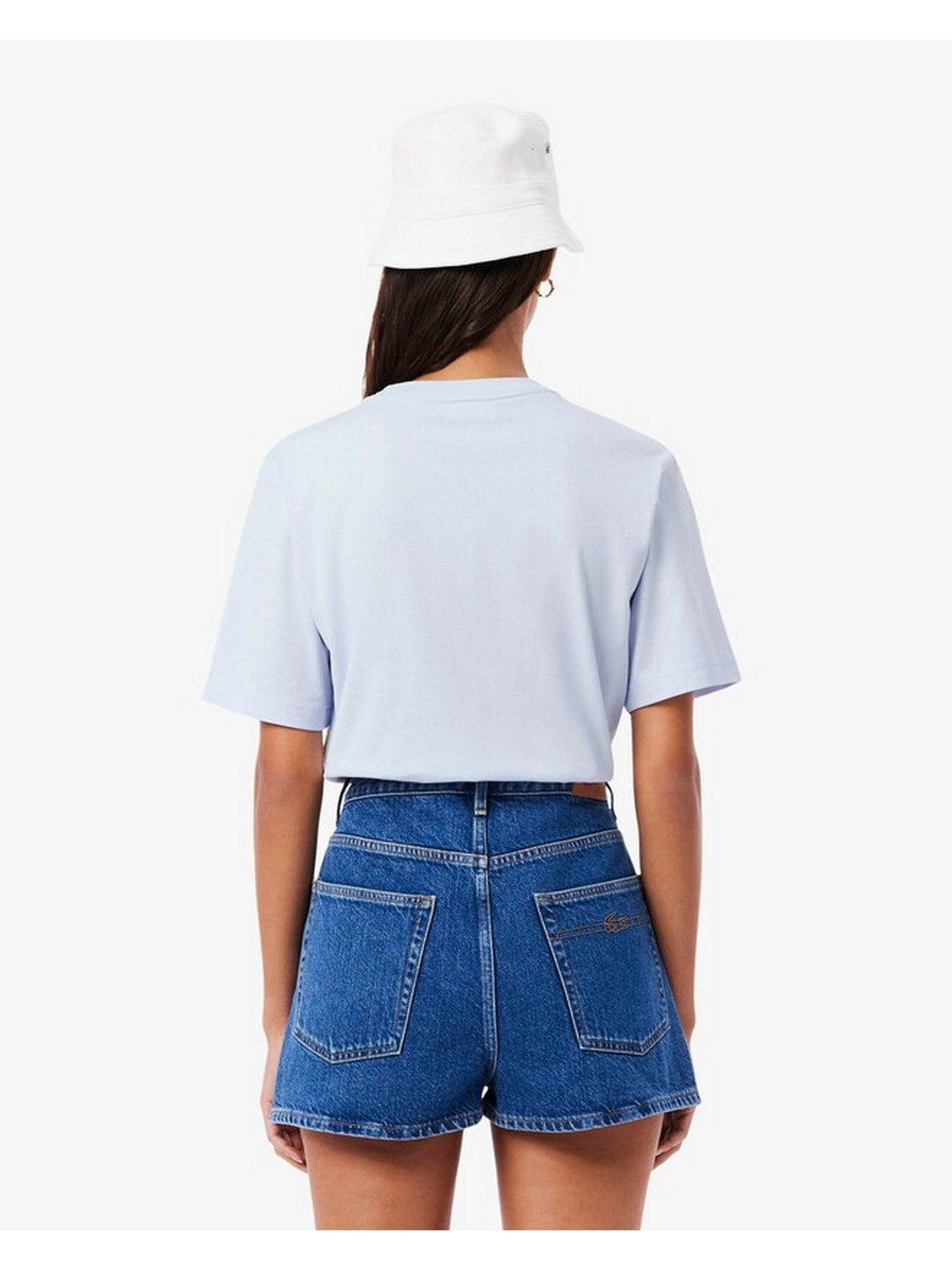 LACOSTE T-shirt Donna TF7215 J2G BLU CHIARO