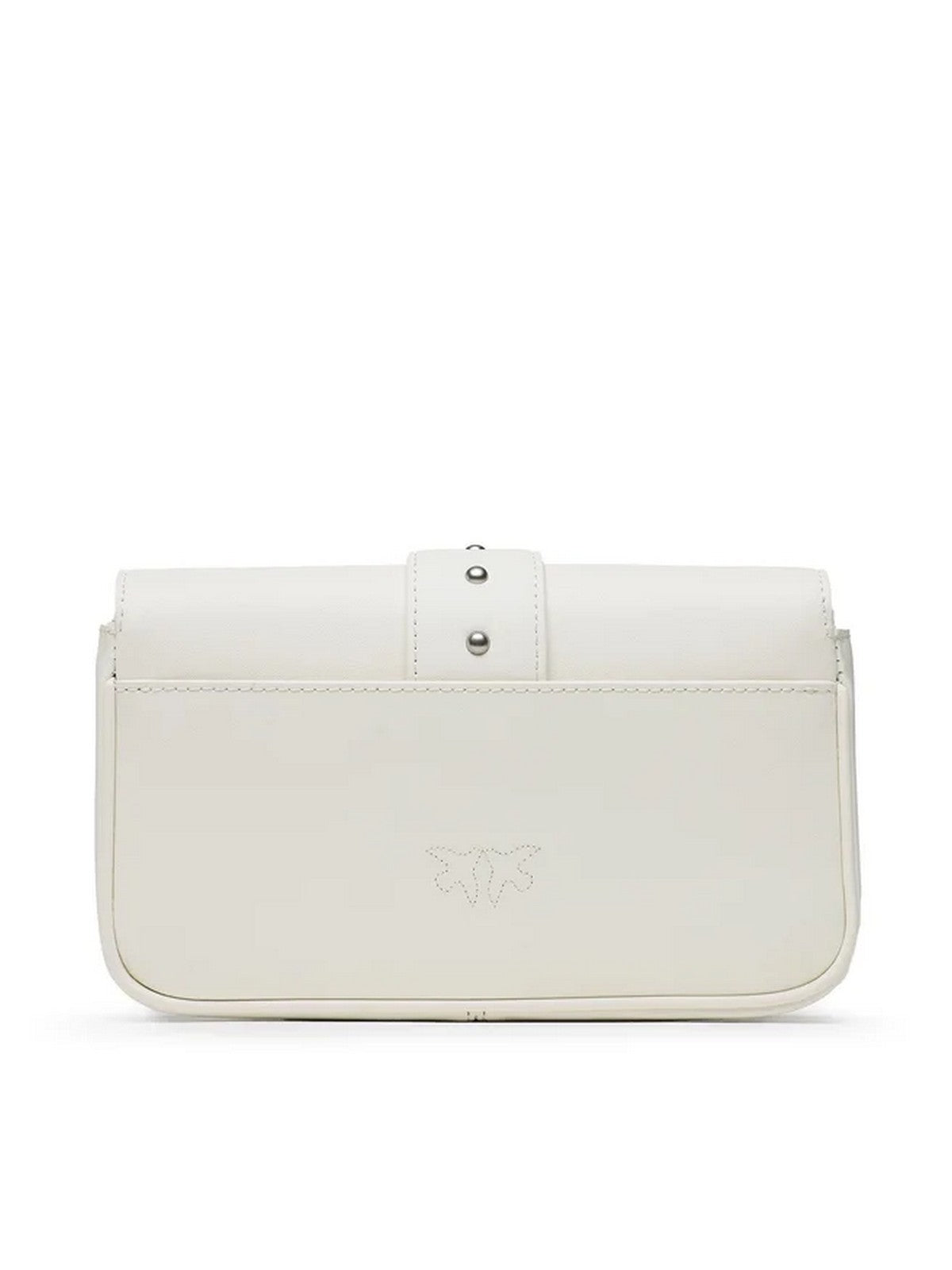 PINKO Borsa Donna Love one pocket 100061-A0F1 Z14O Bianco gioboutiqueweb