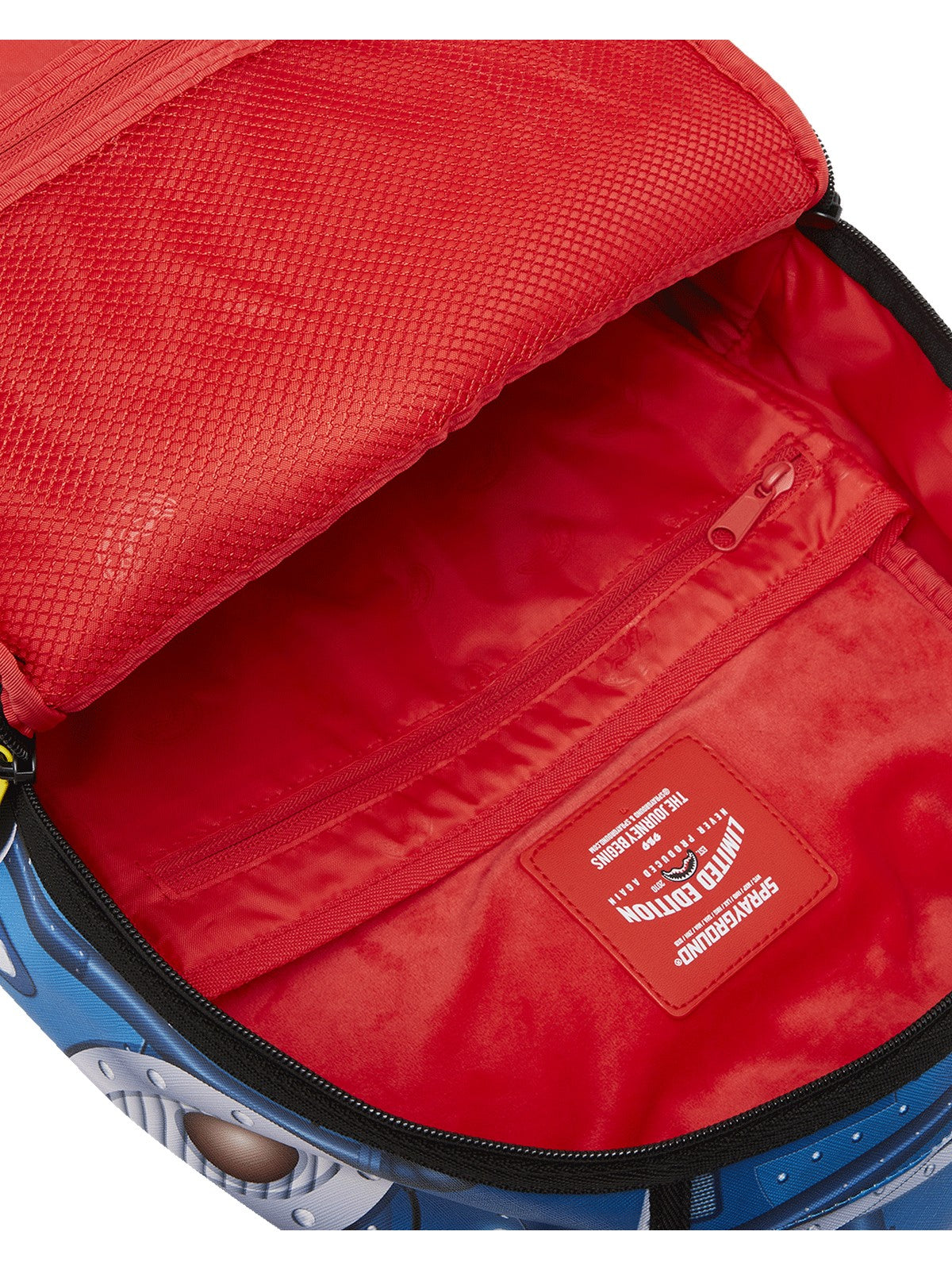 SPRAYGROUND Zaino Uomo MINION AND SPRAYGROUND SIGN BACKPACK 910B7791NSZ BLU gioboutiqueweb