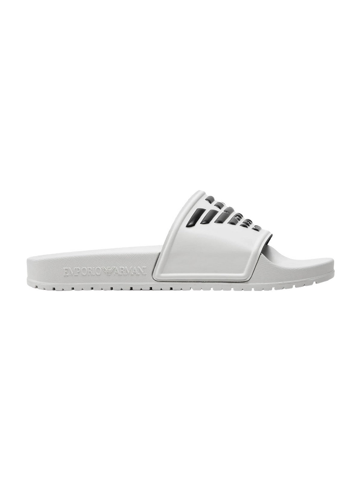 EMPORIO ARMANI Ciabatta Uomo XVPS08 XN747 D611 Bianco gioboutiqueweb