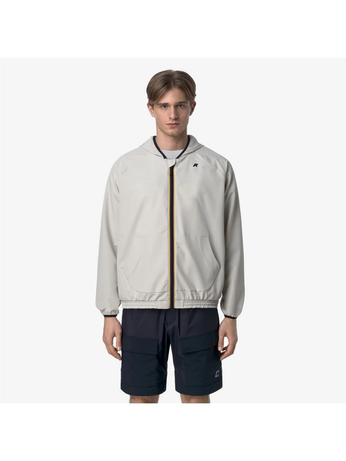 K-WAY Giubbino Uomo SIA K8138RW 634 BEIGE LT