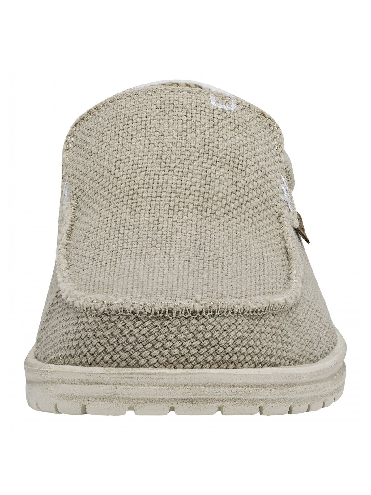 HEY DUDE Mocassino Uomo Mikka Braided HD.40124 1LB off white gioboutiqueweb