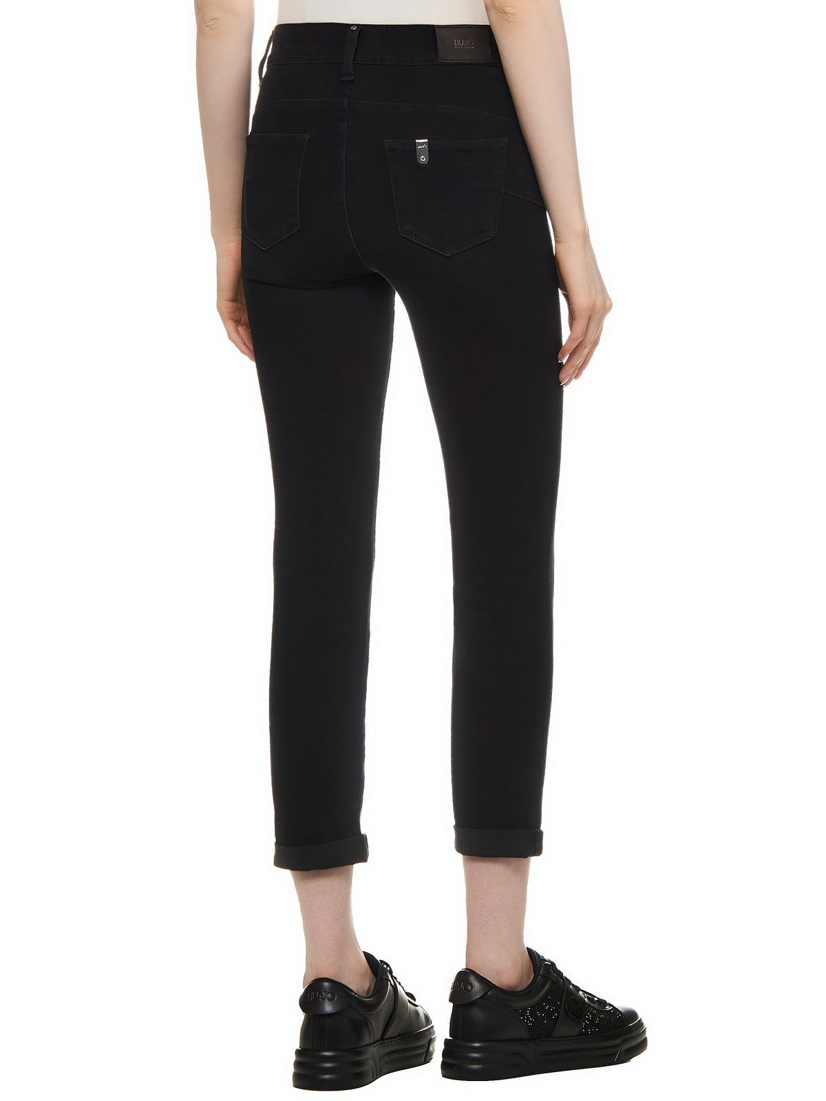 LIU JO BLUE DENIM Jeans Donna UF4054D4886 87390 Nero gioboutiqueweb