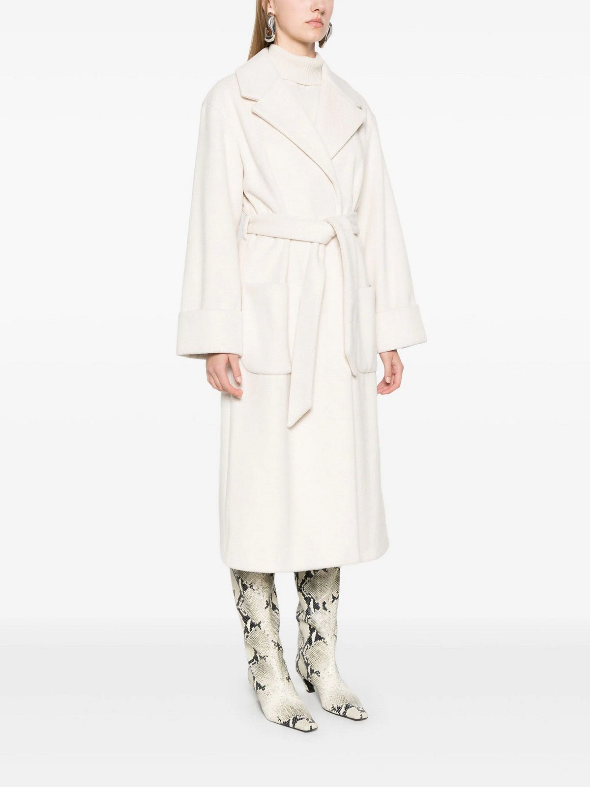 LIU JO WHITE Cappotto Donna WF4251T2704 N9908 Bianco gioboutiqueweb