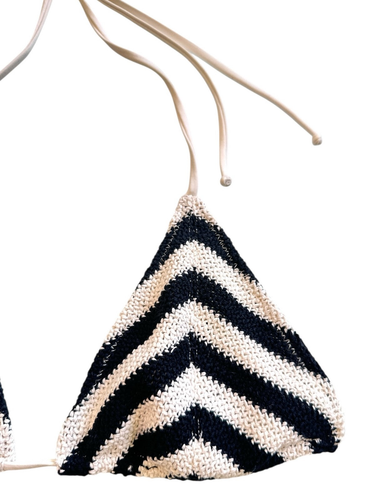 MC2 SAINT BARTH Costume da bagno Donna LEAH 06121H CROCHET STRIPES 0010 gioboutiqueweb