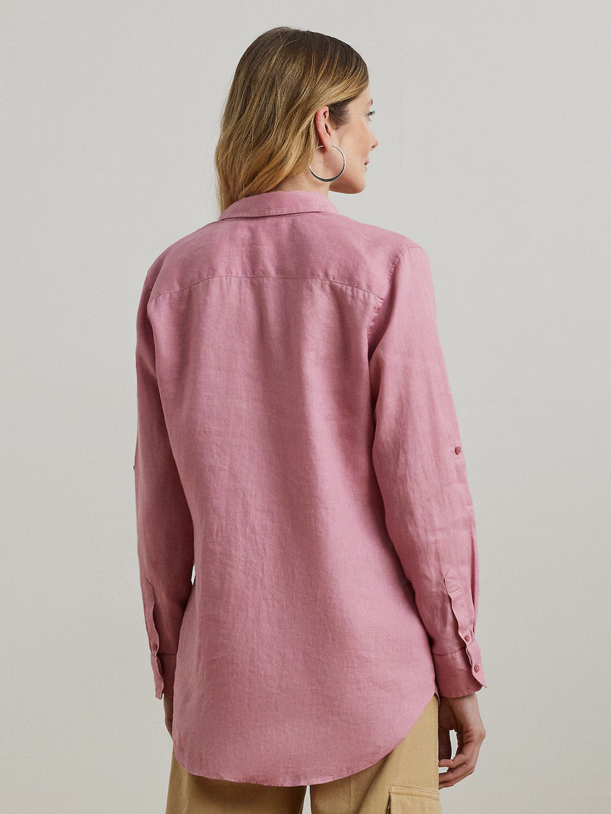 LAUREN RALPH LAUREN Camicia Donna Karrie 200782777 067 Rosa gioboutiqueweb